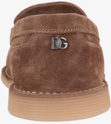 Logo Suede Loafers - Image 2