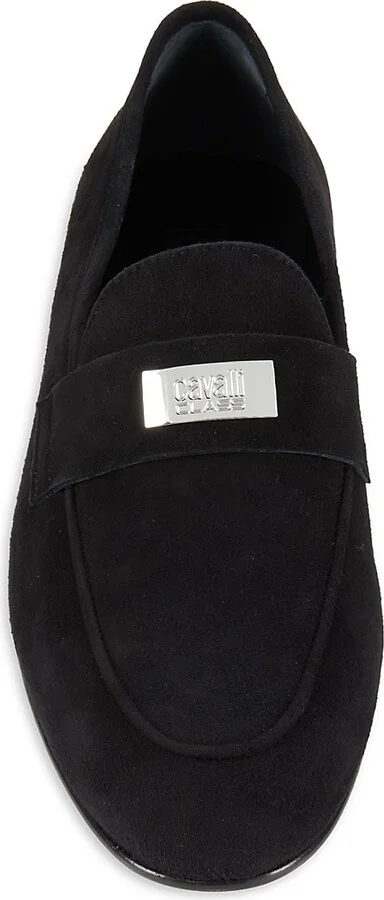 Logo Suede Loafers - Image 5