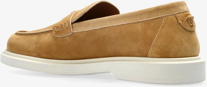 Logo Suede Loafers - Image 2