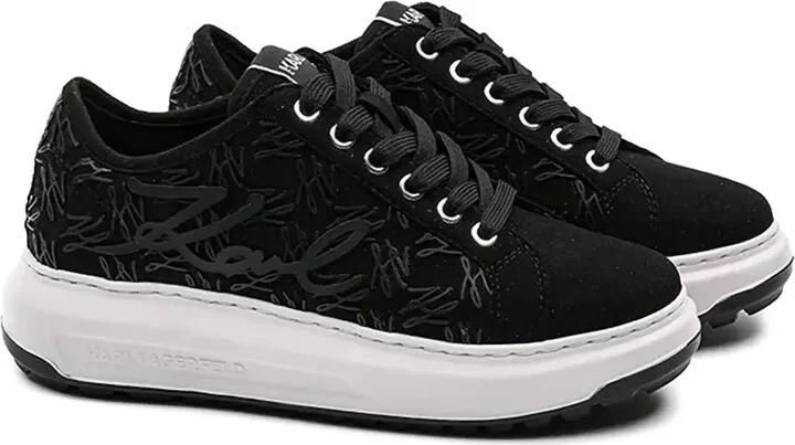 Logo Suede Sneakers - Image 2