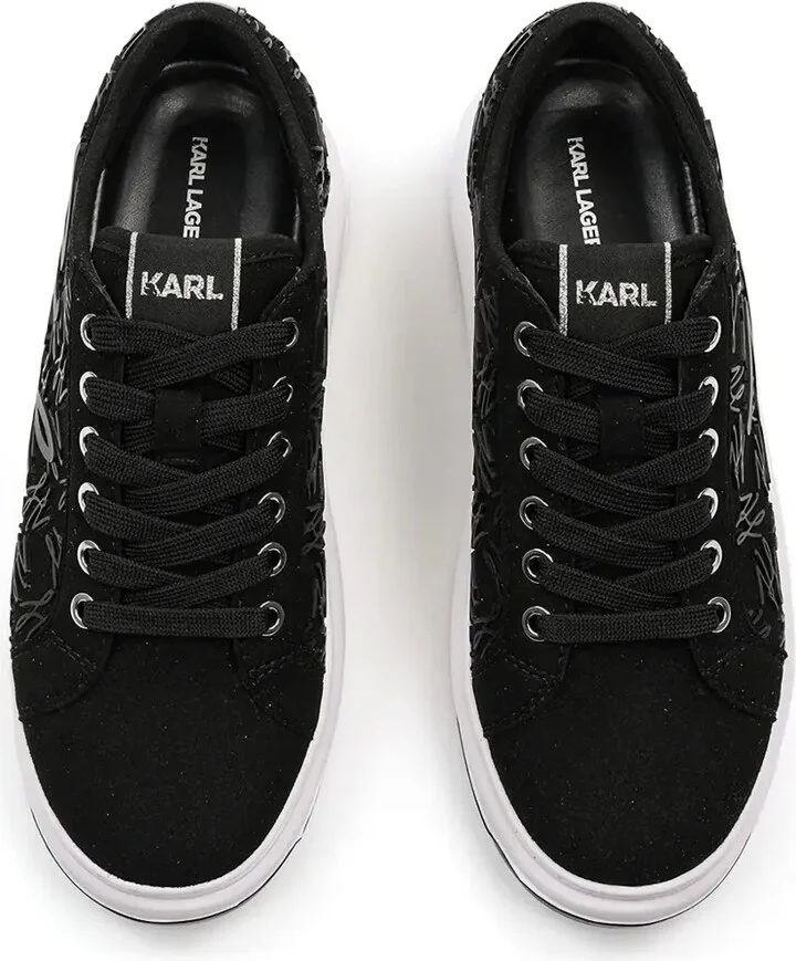 Logo Suede Sneakers - Image 4