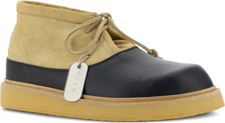 Logo-Tag Leather Ankle Boots - Image 2