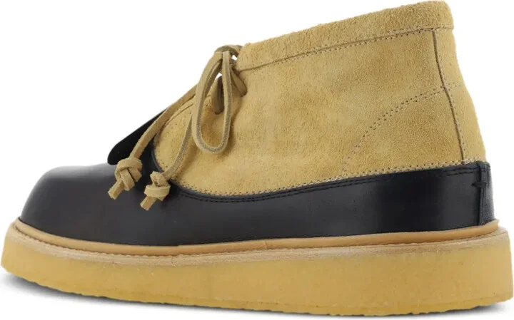 Logo-Tag Leather Ankle Boots - Image 3
