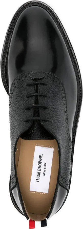 Logo-Tag Leather Brogues - Image 4