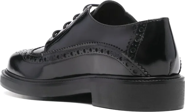 Logo-Tag Leather Brogues - Image 3