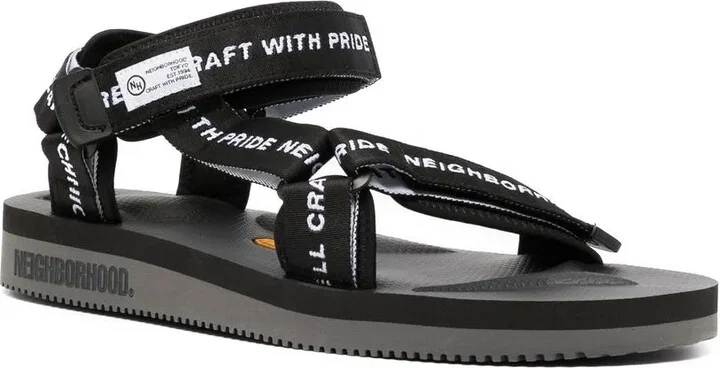 Logo-Tape Flat Sandals - Image 2