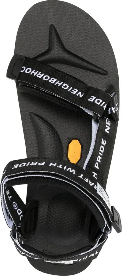 Logo-Tape Flat Sandals - Image 4