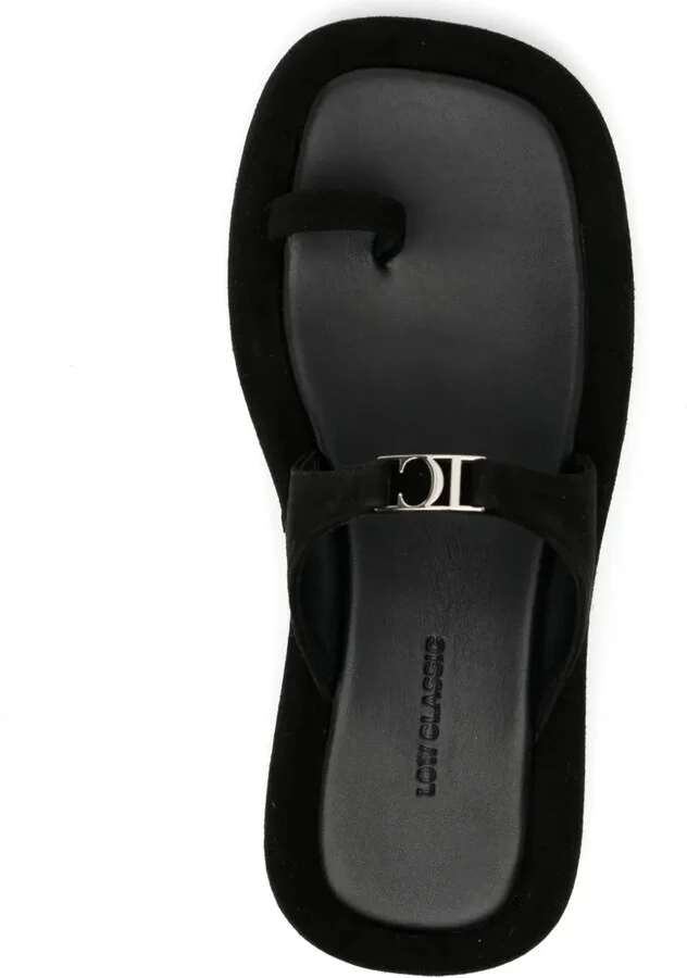 Logo Toe Loop Sandals - Image 4