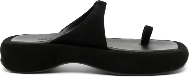 Logo Toe Loop Sandals