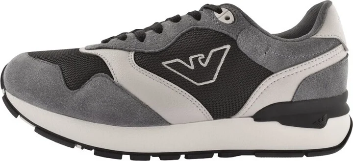 Logo Trainers Grey
