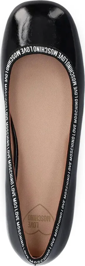 Logo-Trim Ballet Flats - Image 4