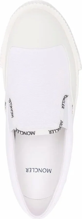 Logo Trimmed Slip-On Sneakers - Image 4
