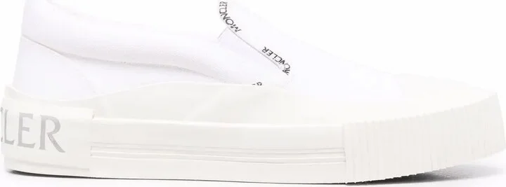 Logo Trimmed Slip-On Sneakers