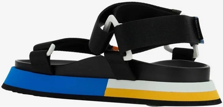 Logo Velcro Strap Sandals - Image 2