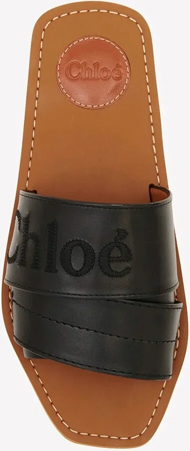 Logo Woody Flat Mules - Image 2