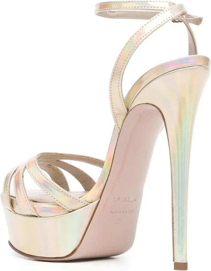 Lola holographic 140mm sandals - Image 3