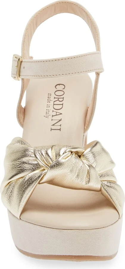 Lola Knotted Platform Sandal - Image 4