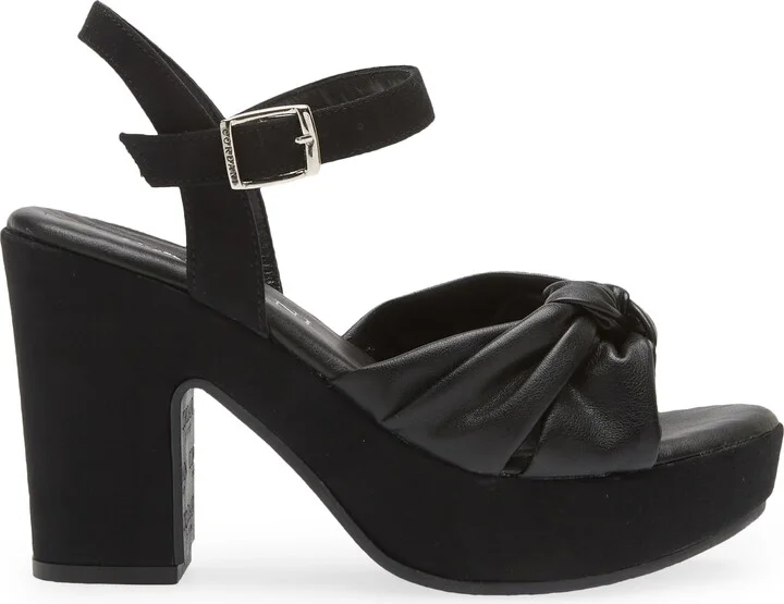 Lola Knotted Platform Sandal - Image 9