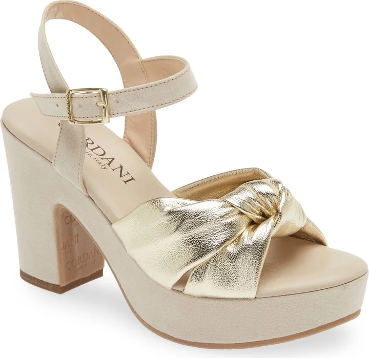 Lola Knotted Platform Sandal