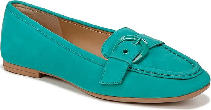 Lola Womens Flat Leather Loafers