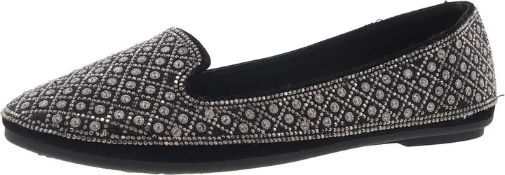 LOLF Womens Memory Foam Manmade Ballet Flats