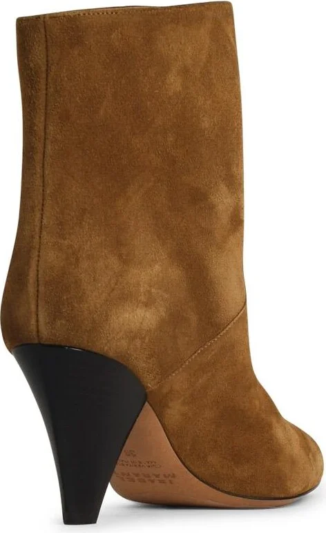 'loline' Brown Suede Boots - Image 3