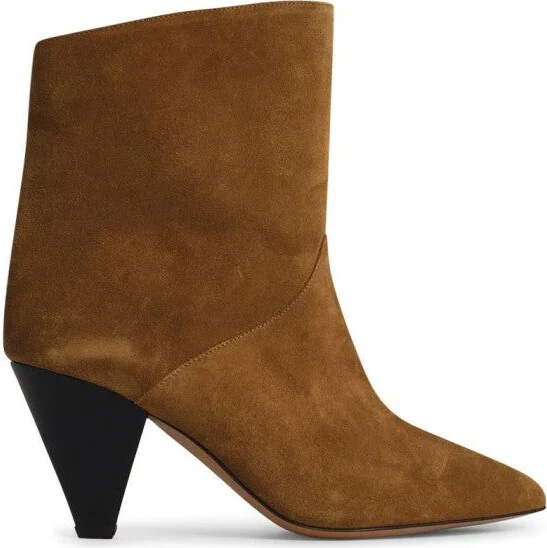 Loline' Brown Suede Boots