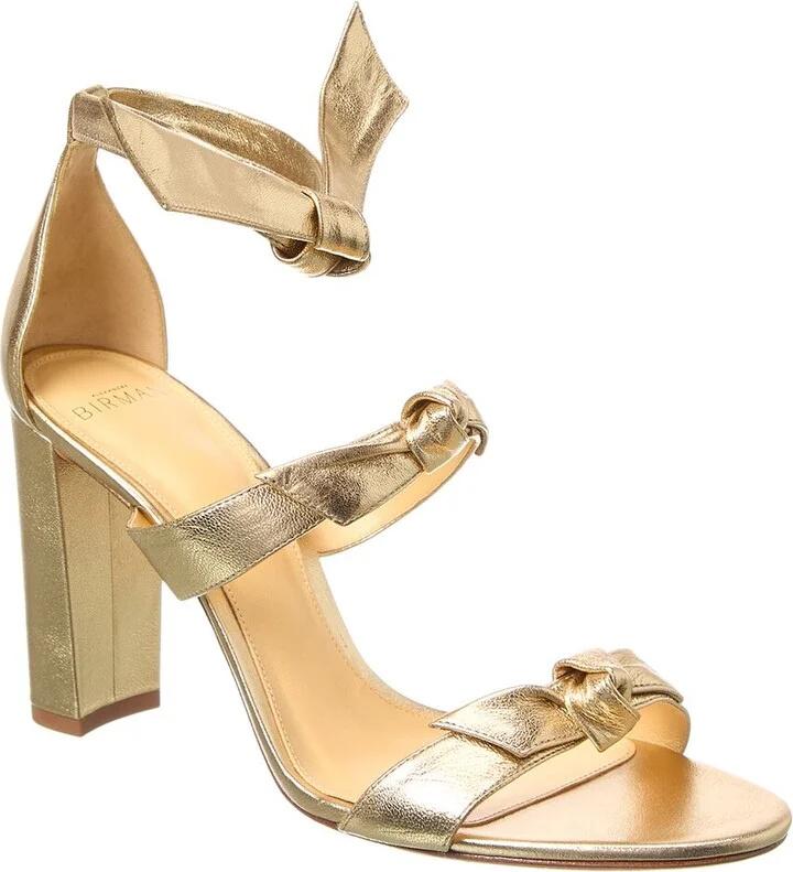 Lolita Block 90 Leather Sandal