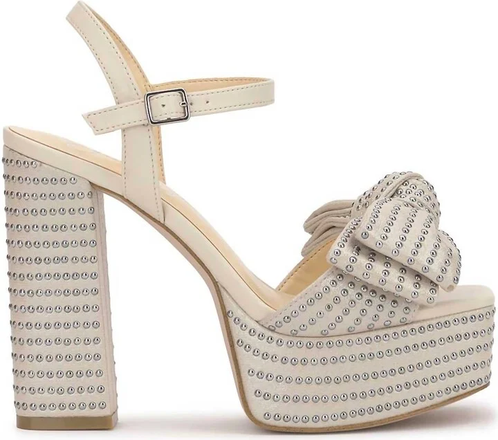 Lollien Platform In Soft Ivory