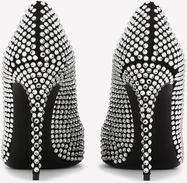 Lollo 105 Rhinestone Embellished Pumps - Image 2