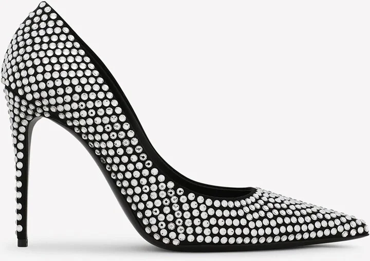 Lollo 105 Rhinestone Embellished Pumps