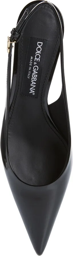 Lollo Patent Leather Slingback Pump - Image 5