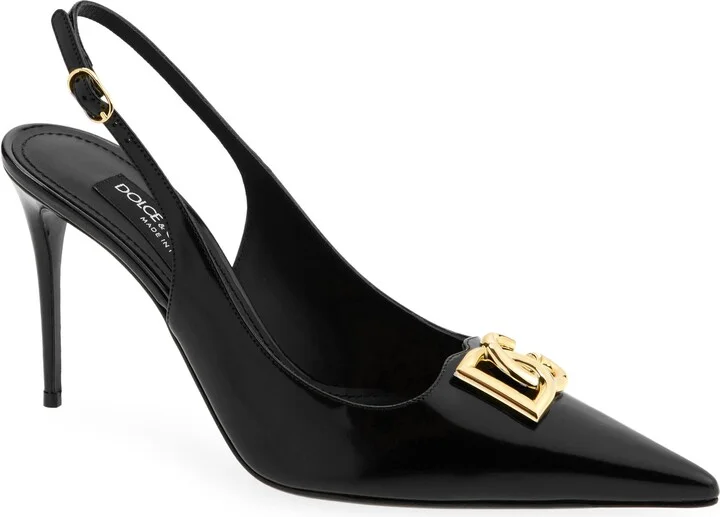 Lollo Pointed Toe Slingback Pump