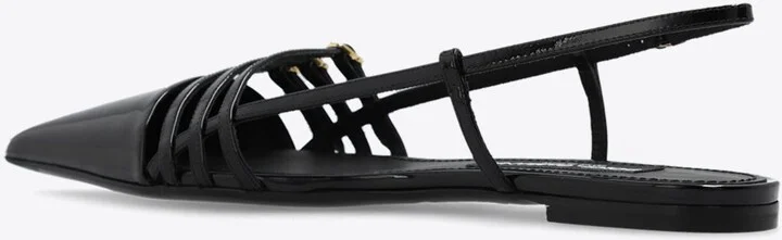 Lollo Slingback Flats in Patent Leather - Image 2