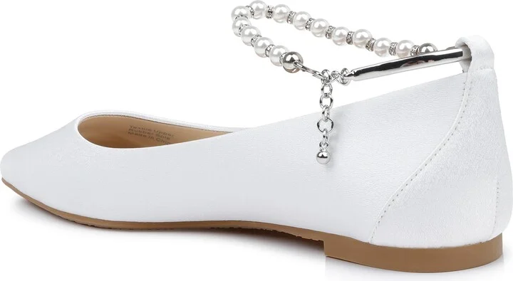 London Ankle Strap Flat - Image 2