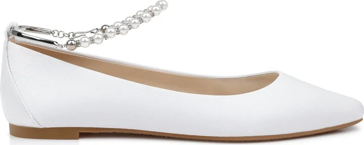 London Ankle Strap Flat - Image 3