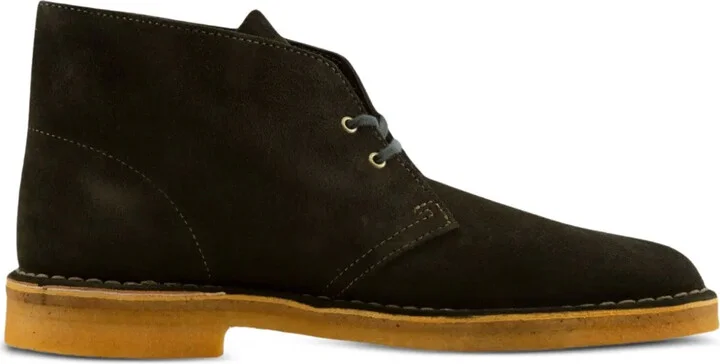 "London Green" desert boots