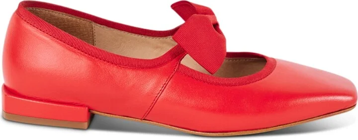 London Mary Jane-Red - Image 3
