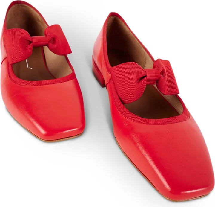 London Mary Jane-Red