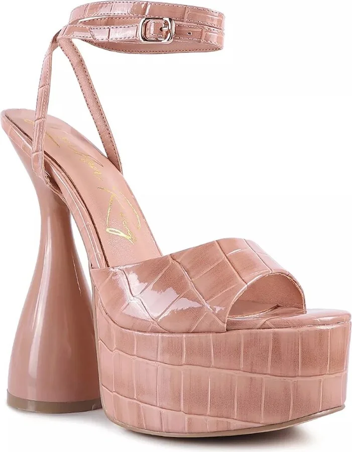 London Rag Drop Dead Platform Sandal