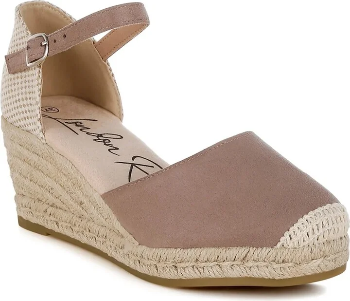 London Rag Paryor Wedge Pump