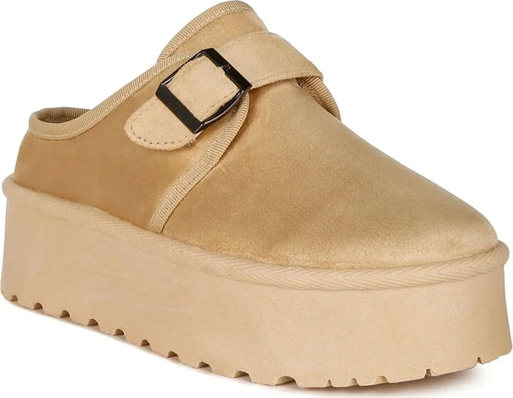 London Rag Ryeson Platform Slipper