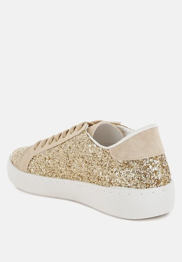 London Rag Shinding Glitter Star Chunky Sneakers - Image 3