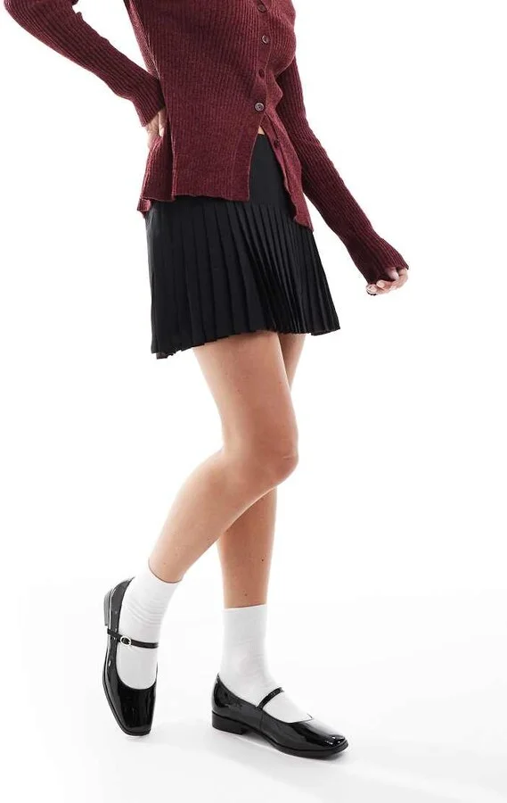 London Rebel Abigal mary jane shoes in patent black - Image 2