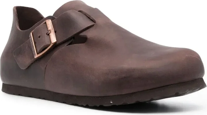 London round-toe leather loafers - Image 2