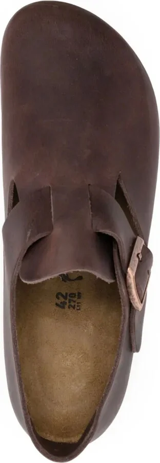 London round-toe leather loafers - Image 4