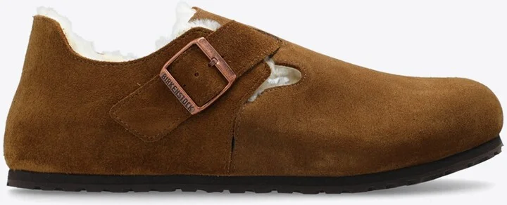 London Suede Buckled Loafers