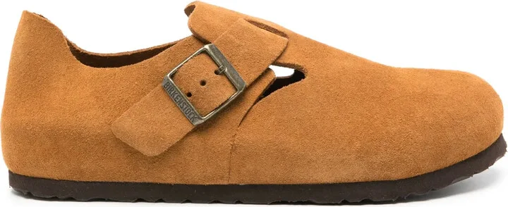 London suede loafers