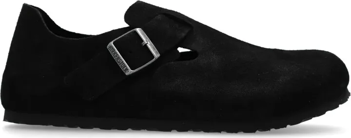 London suede loafers