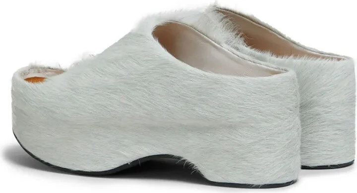 Long-Hair chunky sandals - Image 3